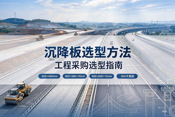获嘉沉降板选择方法