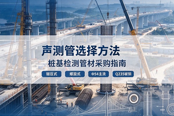 获嘉声测管选型标准