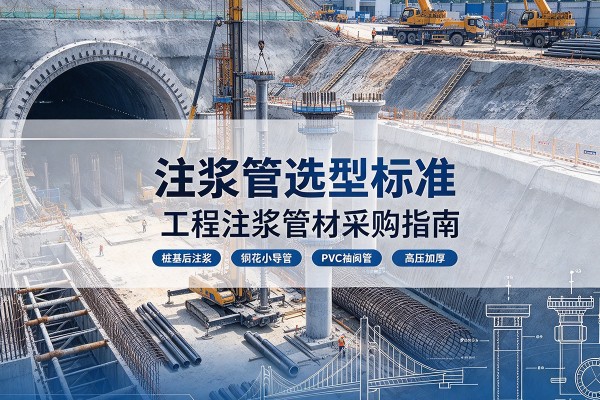 获嘉注浆管选型标准