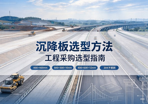获嘉沉降板选择方法